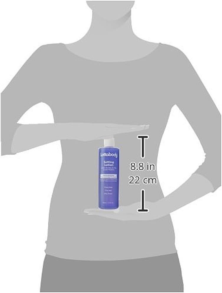 Lottabody Professional Setting Lotion, 15 oz - Concentrated Formula for Firm Hold and Silky Sheen - Image 3